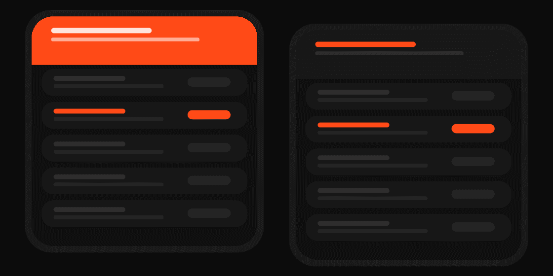 Two NullChat app screens